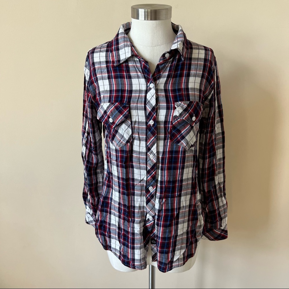 Rails plaid button down shirt 5619